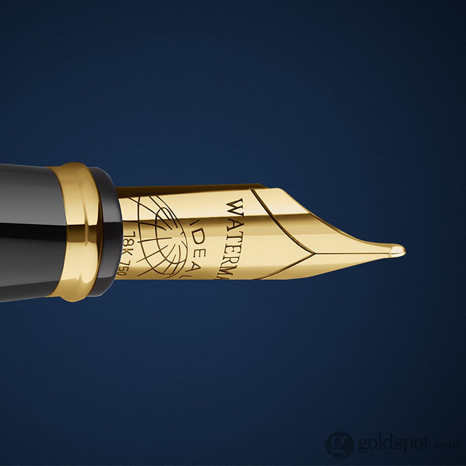Waterman Exception Fountain Pen in Opera with Gold Trim - Goldspot