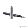 Waterman ExceptionL’Essence du Bleu Fountain Pen in Metal & Blue Lacquer - 18K Gold Fountain Pen