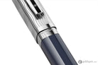 Waterman ExceptionL’Essence du Bleu Fountain Pen in Metal & Blue Lacquer - 18K Gold Fountain Pen