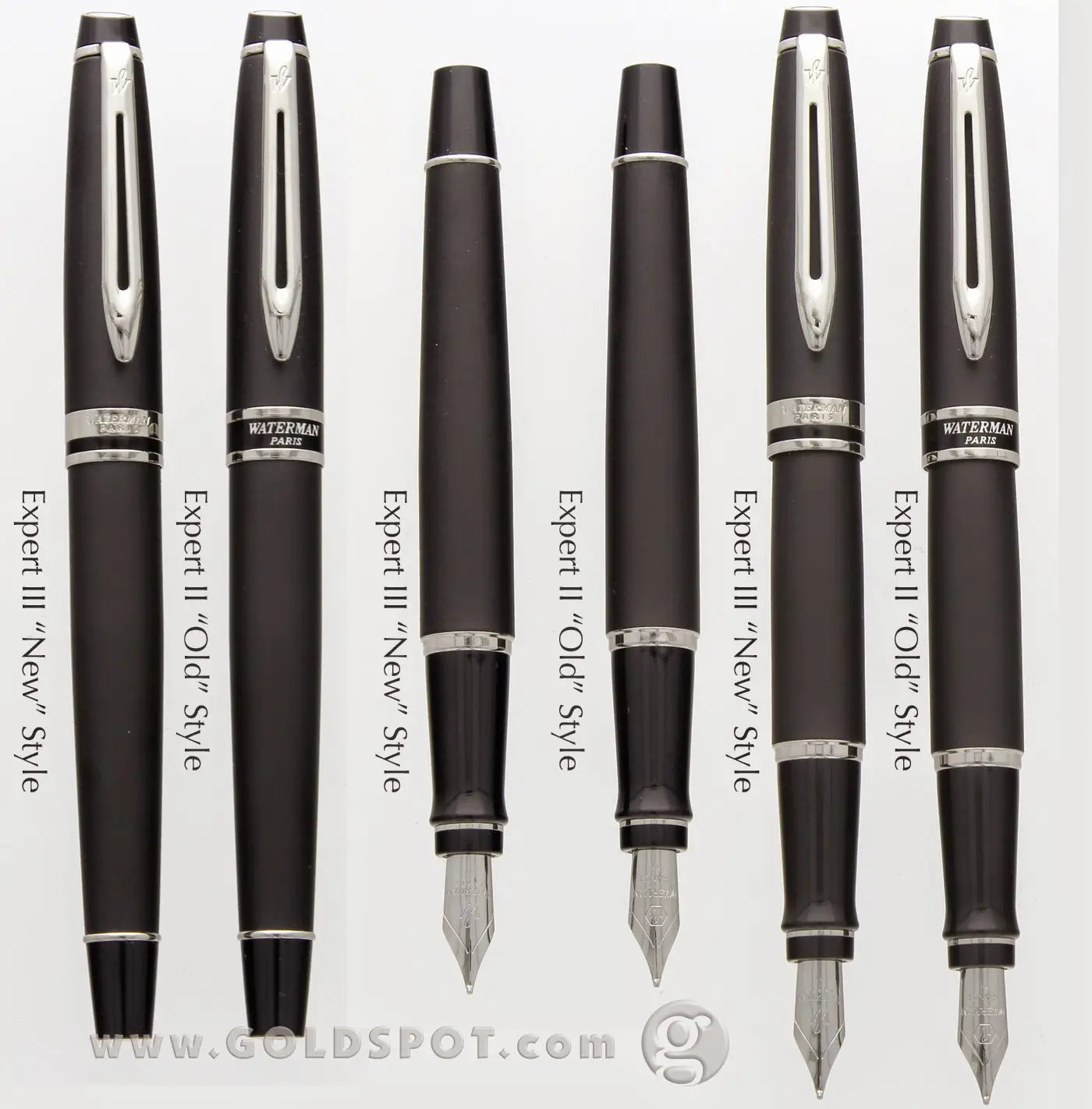 Whats the Difference Between a Waterman Expert II and Expert III