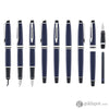 Waterman Expert 2024 Fountain Pen in Blue with Palladium Trim - Medium Point Rollerball Pen