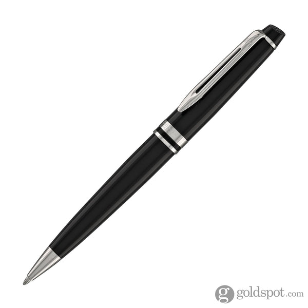 Waterman Expert Ballpoint Pen in Black Chrome Trim Ballpoint Pens