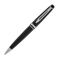 Waterman Expert Ballpoint Pen in Black Chrome Trim