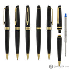 Waterman Expert Ballpoint Pen in Black with Gold Trim Ballpoint Pens