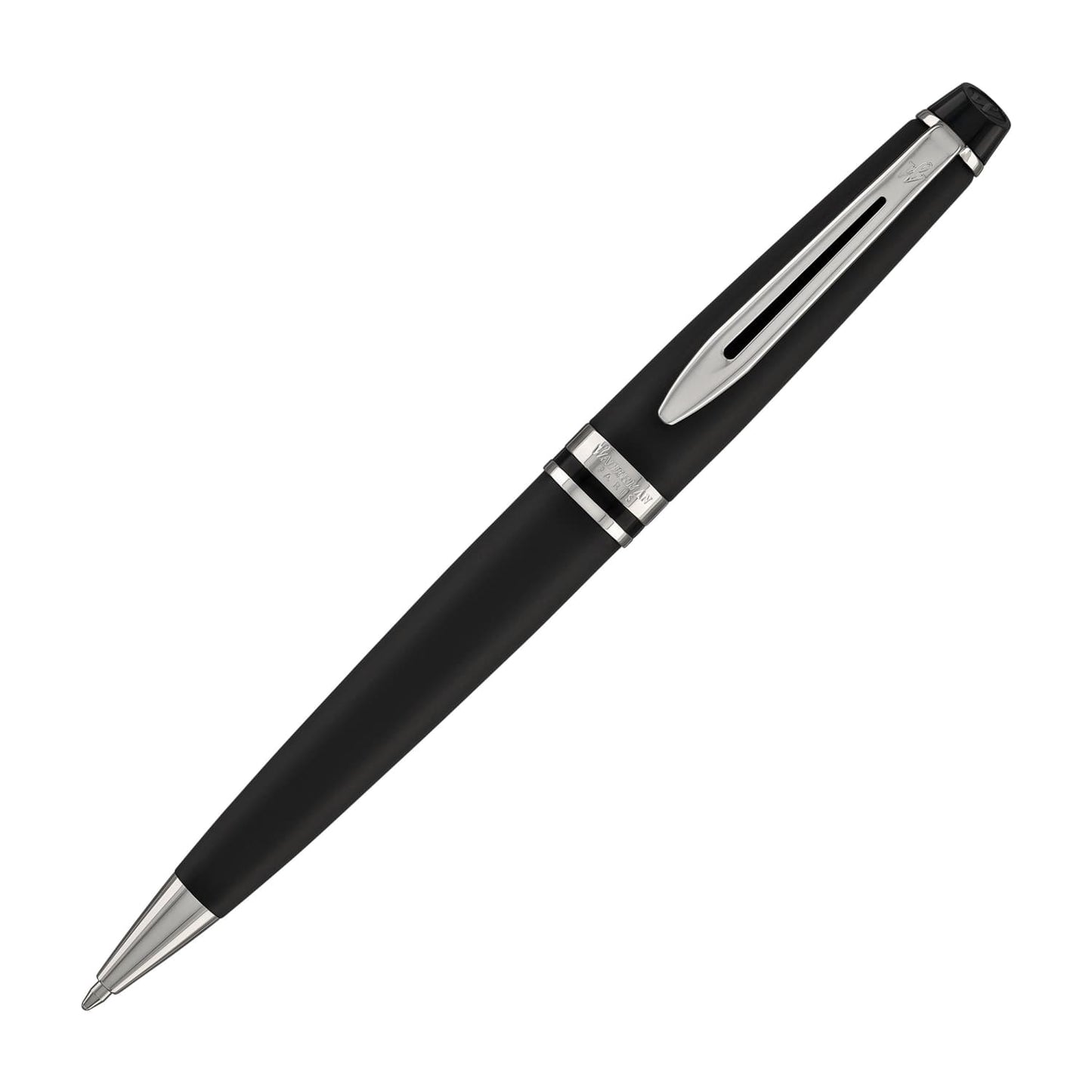 Waterman Expert Ballpoint Pen in Matte Black with Chrome Trim Ballpoint Pens