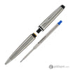 Waterman Expert Ballpoint Pen in Stainless Steel with Chrome Trim Ballpoint Pens