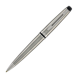 Waterman Expert Ballpoint Pen in Stainless Steel with Chrome Trim