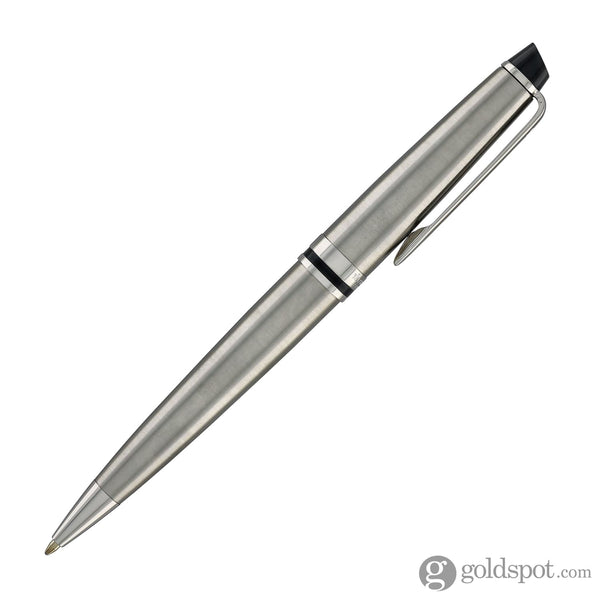 Waterman Expert Ballpoint Pen in Stainless Steel with Chrome Trim Ballpoint Pens