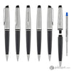 Waterman Expert Deluxe Ballpoint Pen in Metallic Grey Stone with Chrome Trim Ballpoint Pens