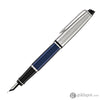 Waterman Expert Deluxe Fountain Pen in Metallic Blue with Chrome Trim Fountain Pen