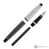 Waterman Expert Deluxe Fountain Pen in Metallic Grey Stone with Chrome Trim Fountain Pen