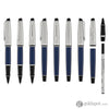 Waterman Expert Deluxe Rollerball Pen in Metallic Blue with Chrome Trim Rollerball Pen