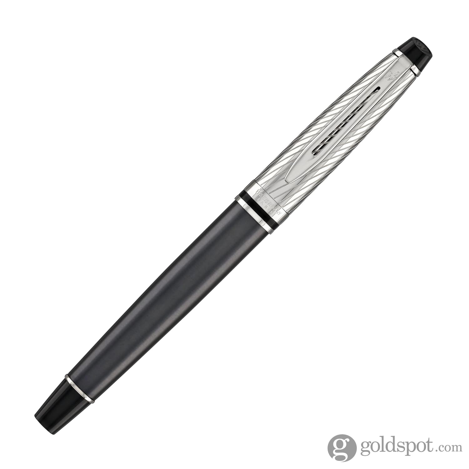 Stylo bille Expert acier brossé de Waterman