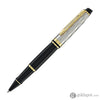 Waterman Expert Deluxe Rollerball Pen Reflections of Paris in Black with Gold Trim Rollerball Pen