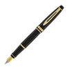 Waterman Expert Fountain Pen in Black with Gold Trim Fountain Pen