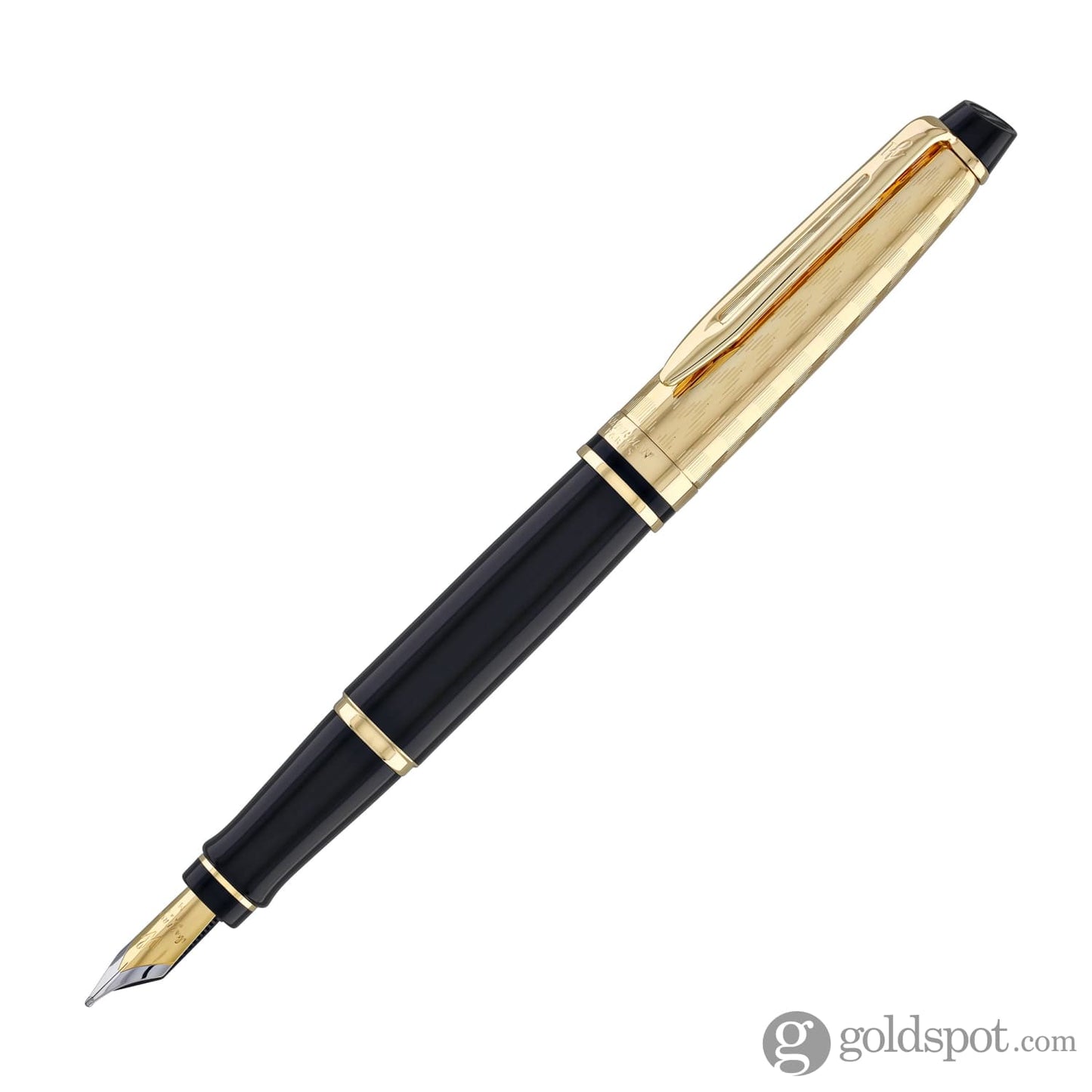 Waterman Expert Fountain Pen in Opera with Gold Trim - Medium Point Fountain Pen