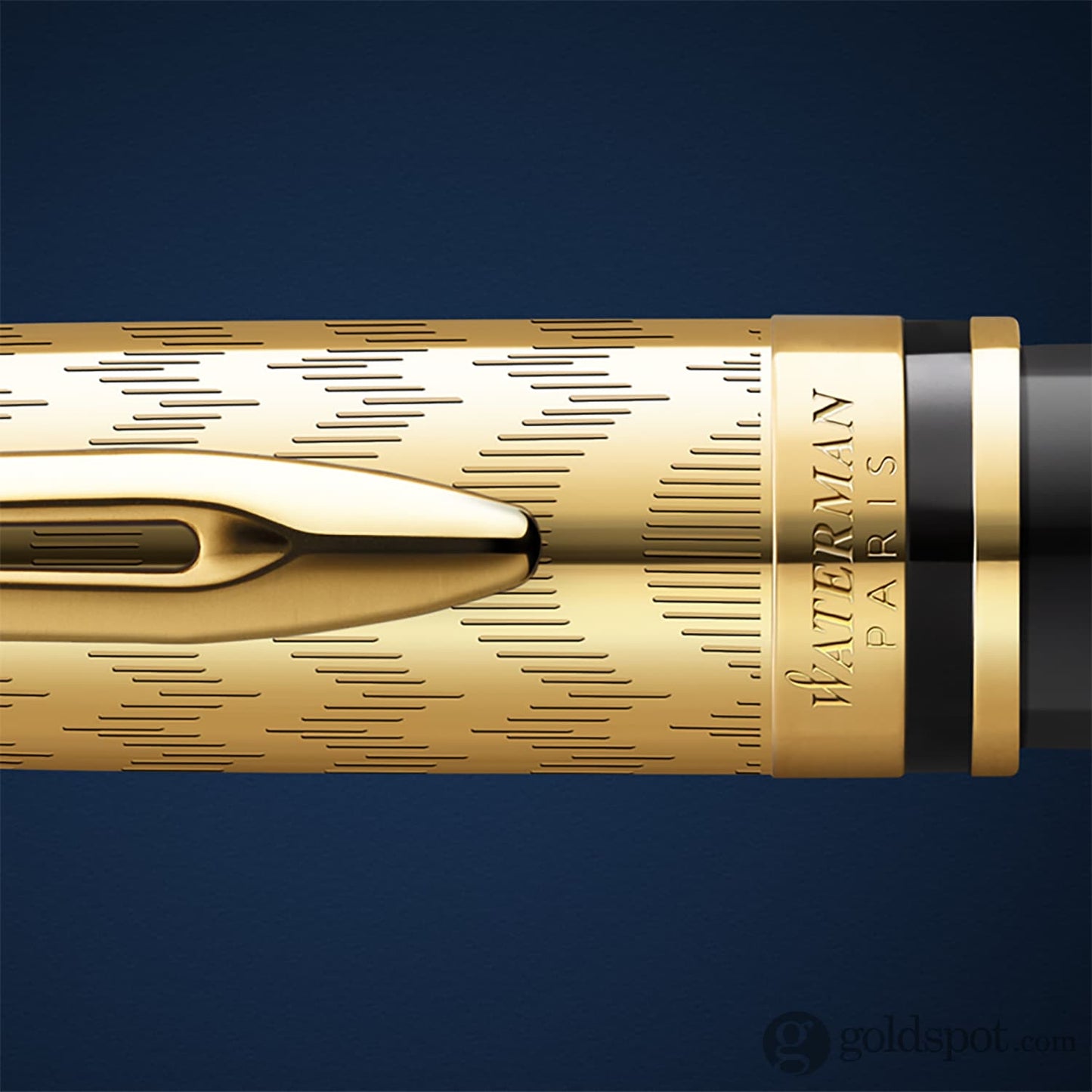 Waterman Expert Fountain Pen in Opera with Gold Trim - Medium Point Fountain Pen