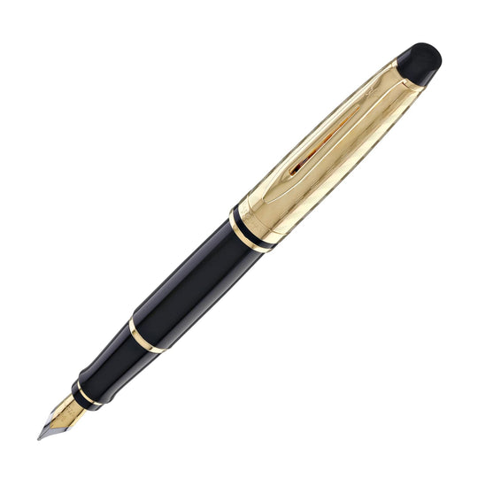 Waterman Expert Fountain Pen in Opera with Gold Trim - Medium Point