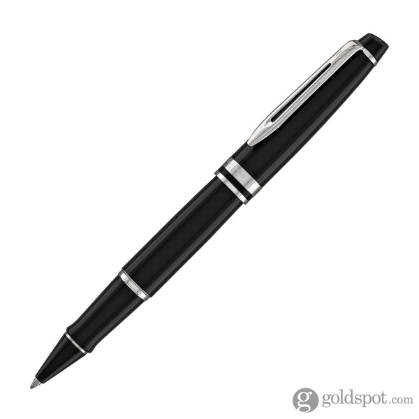 Waterman Expert Rollerball Pen in Black with Chrome Trim Rollerball Pen