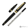 Waterman Expert Rollerball Pen in Black with Gold Trim Rollerball Pen