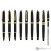 Waterman Expert Rollerball Pen in Black with Gold Trim Rollerball Pen