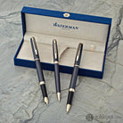 Waterman Hémisphère Ballpoint Pen in Lava Black with Gold Trim Ballpoint Pens