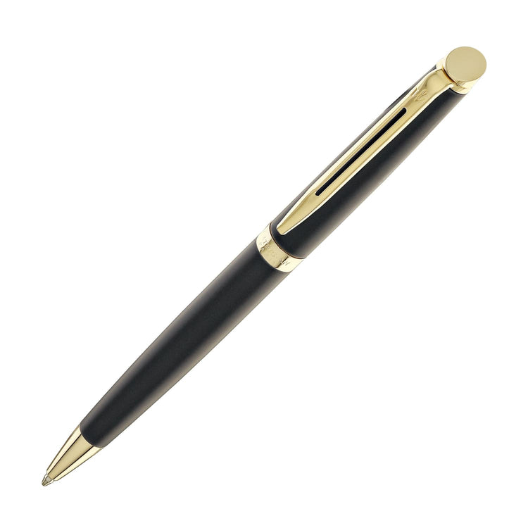 Waterman Hémisphère Ballpoint Pen in Lava Black with Gold Trim Ballpoint Pens