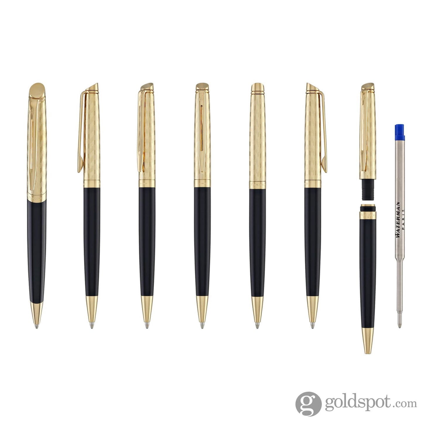 Waterman Hémisphère Ballpoint Pen in Opera with Gold Trim Ballpoint Pens