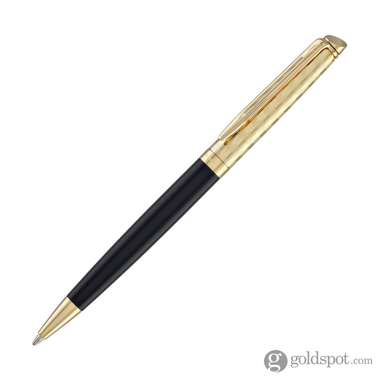 Balpen Type Opera Waterman Hémisphère Ballpoint Pen in Opera with Gold Trim - Goldspot Pens