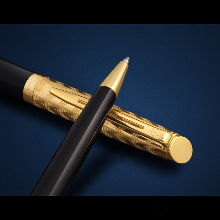 Balpen Type Opera Waterman Hémisphère Ballpoint Pen in Opera with Gold Trim - Goldspot Pens