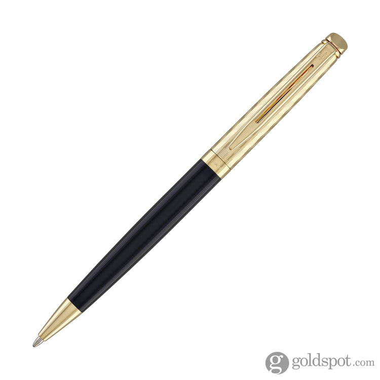 Balpen Type Opera Waterman Hémisphère Ballpoint Pen in Opera with Gold Trim - Goldspot Pens