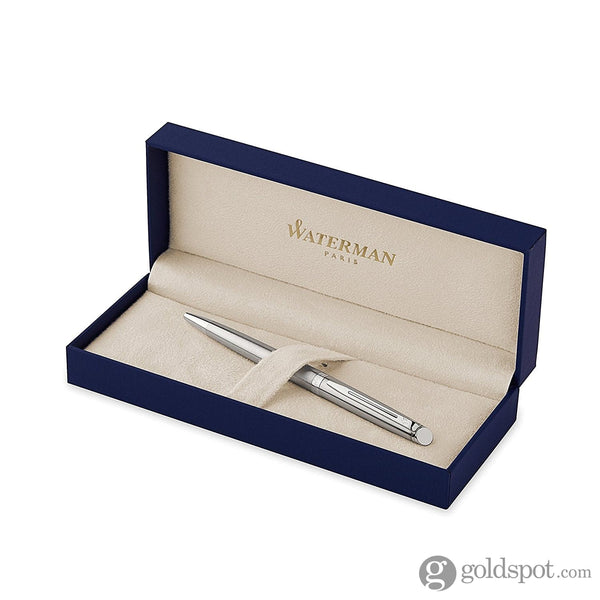 Waterman Hemisphere Ballpoint Pen in Stainless Steel with Chrome Trim Ballpoint Pens