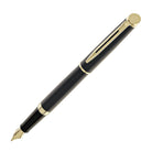 Waterman Hémisphère Fountain Pen in Lava Black with Gold Trim Fountain Pen