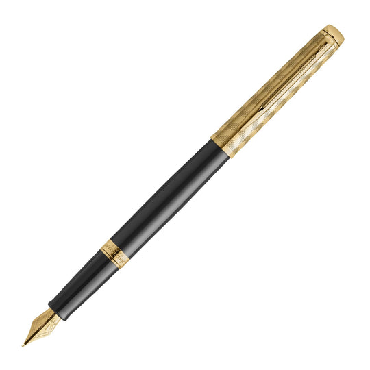 Waterman Hémisphère Fountain Pen in Opera with Gold Trim - Medium Point