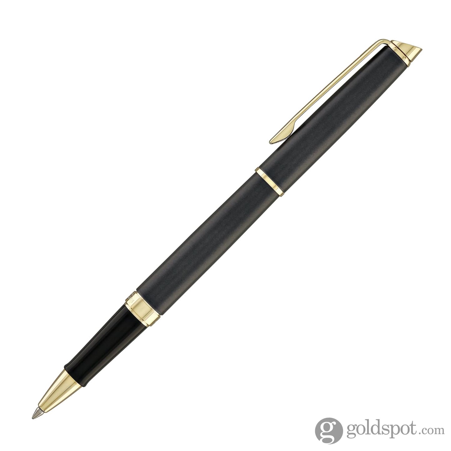 Waterman Hémisphère Rollerball Pen in Lava Black with Gold Trim Rollerball Pen