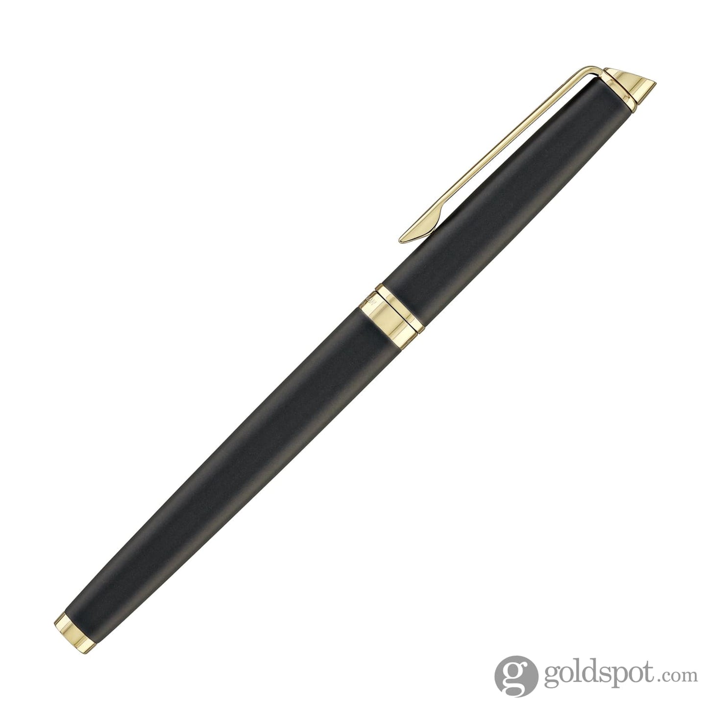 Waterman Hémisphère Rollerball Pen in Lava Black with Gold Trim Rollerball Pen