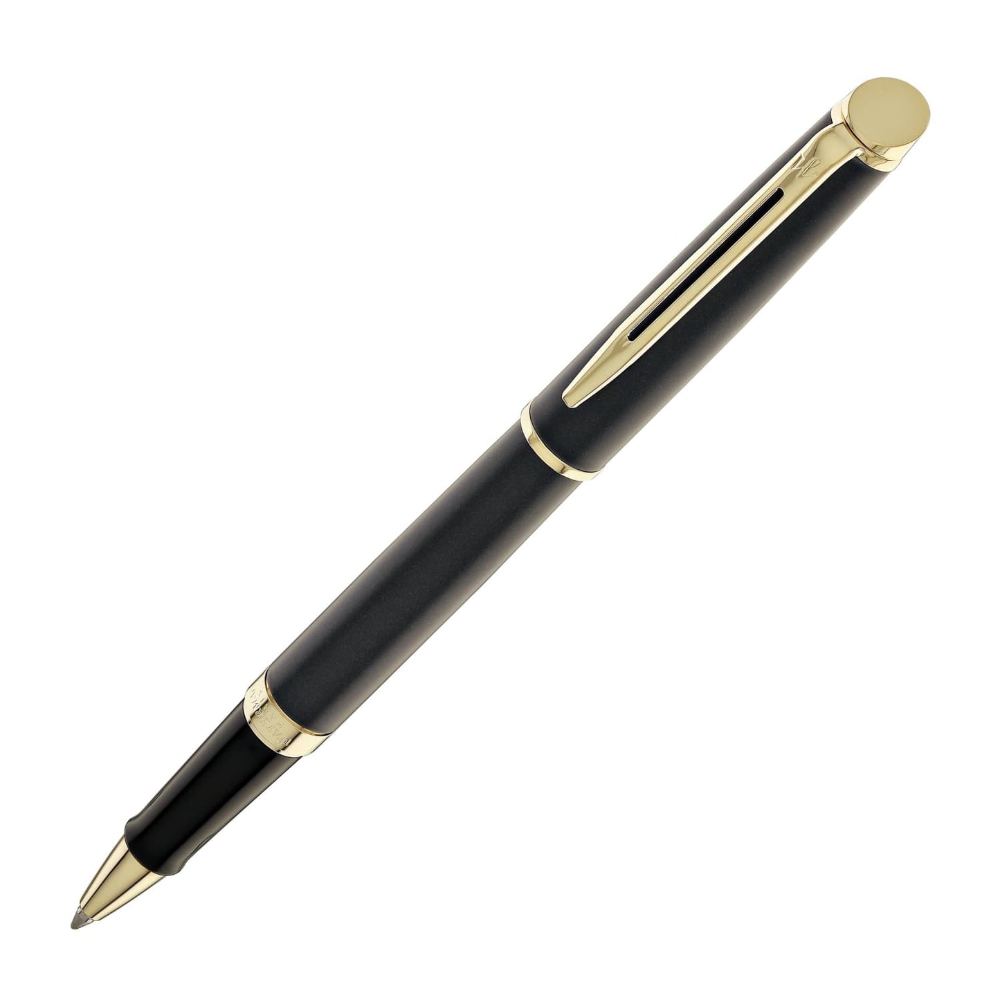 Waterman Hémisphère Rollerball Pen in Lava Black with Gold Trim Rollerball Pen