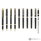 Waterman Hémisphère Rollerball Pen in Lava Black with Gold Trim Rollerball Pen
