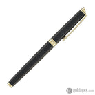 Waterman Hémisphère Rollerball Pen in Lava Black with Gold Trim Rollerball Pen