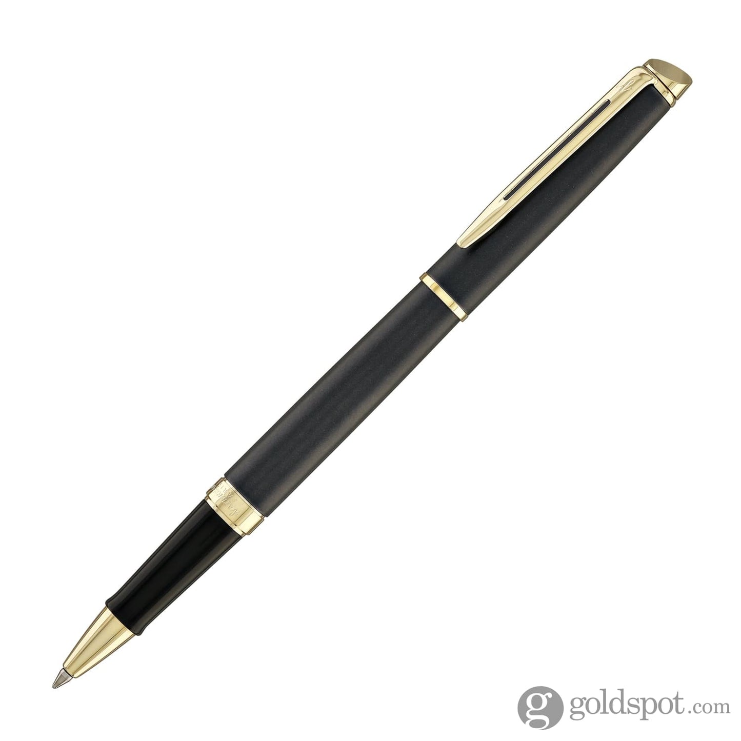 Waterman Hémisphère Rollerball Pen in Lava Black with Gold Trim Rollerball Pen