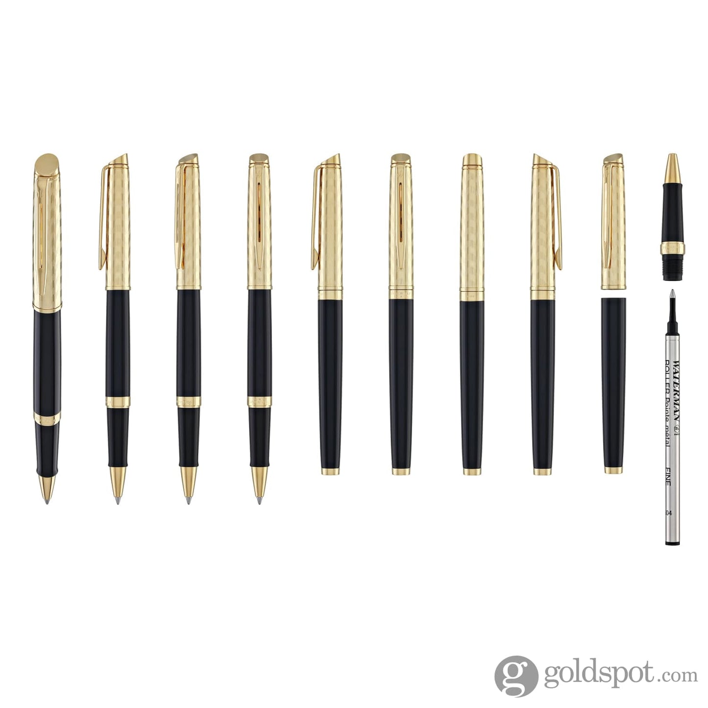 Waterman Hémisphère Rollerball Pen in Opera with Gold Trim Rollerball Pen