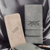 Wearingeul 3-hole Leather Pen Pouch - Demian Cases