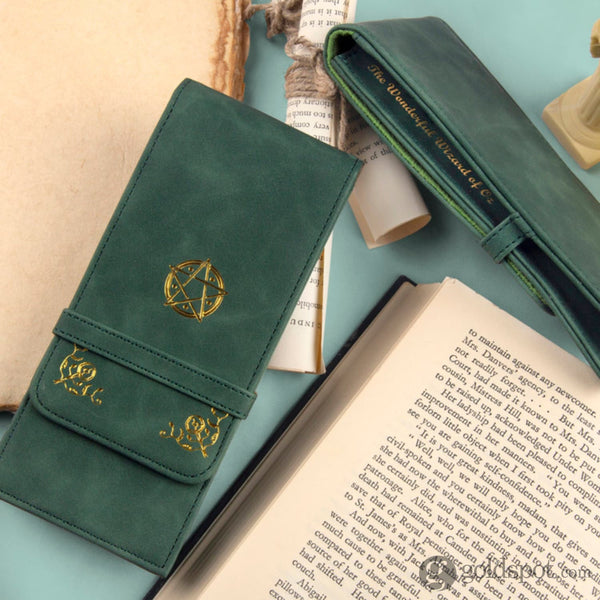 Wearingeul 3-hole Leather Pen Pouch - The Wonderful Wizard of Oz Cases