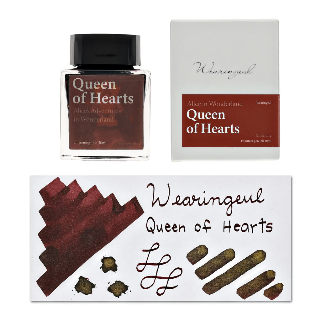 Wearingeul Alice in Wonderland Ink in Queen of Hearts - 30mL Bottled Ink