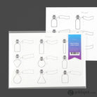 Wearingeul Alice’s Potion Color Swatch Card Bottled Ink