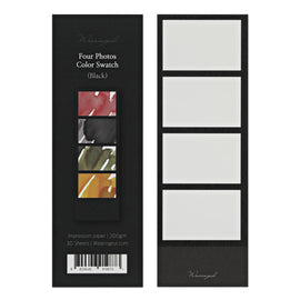 Wearingeul Four Photos Color Swatch in Black