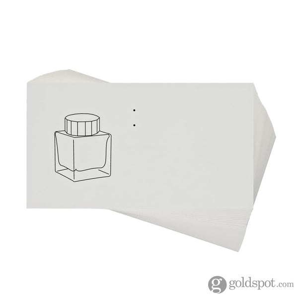 Wearingeul Ink Color Swatch - Horizontal Bottled Ink