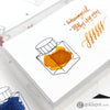 Wearingeul Ink Color Swatch - Horizontal Bottled Ink