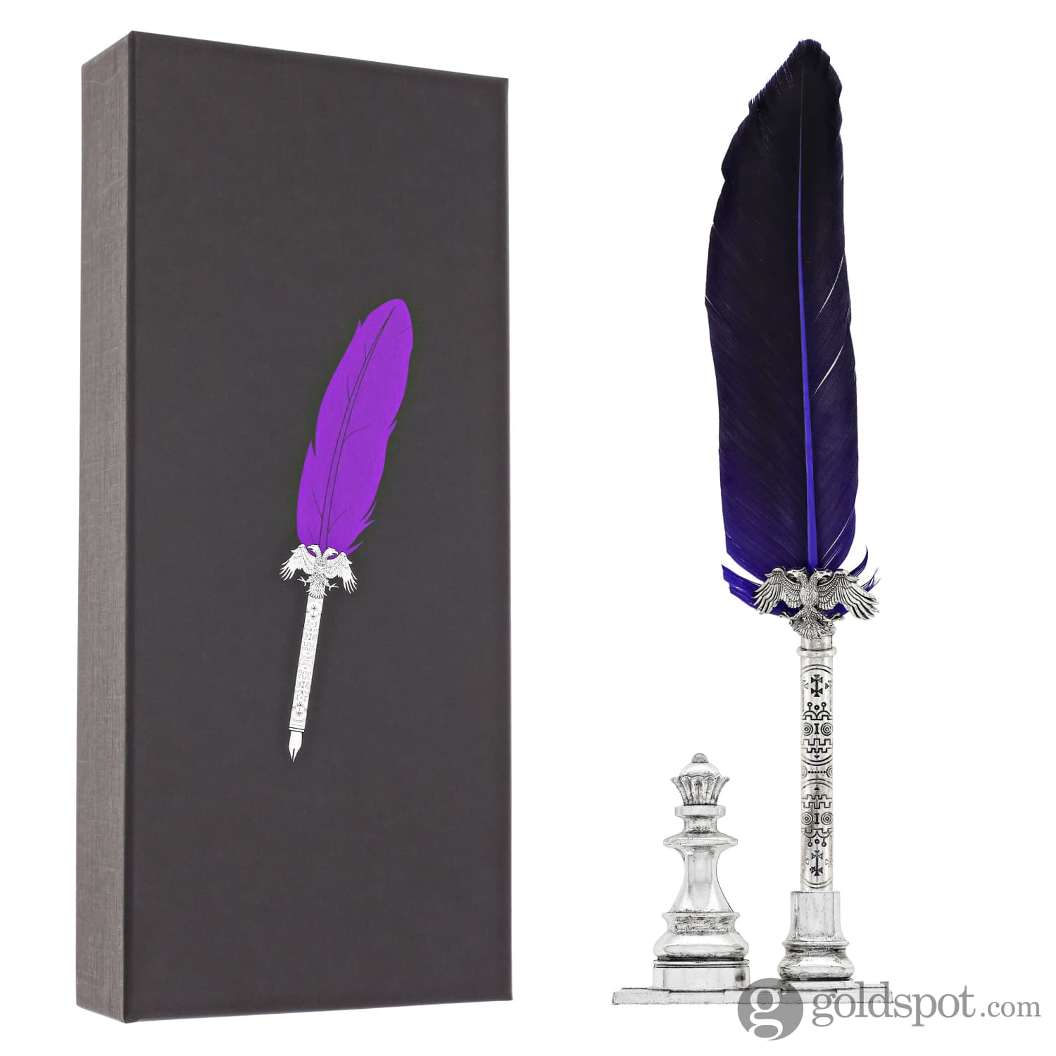 Wearingeul Medeia Beliar Your Throne Feather Pen & Pen Holder Set