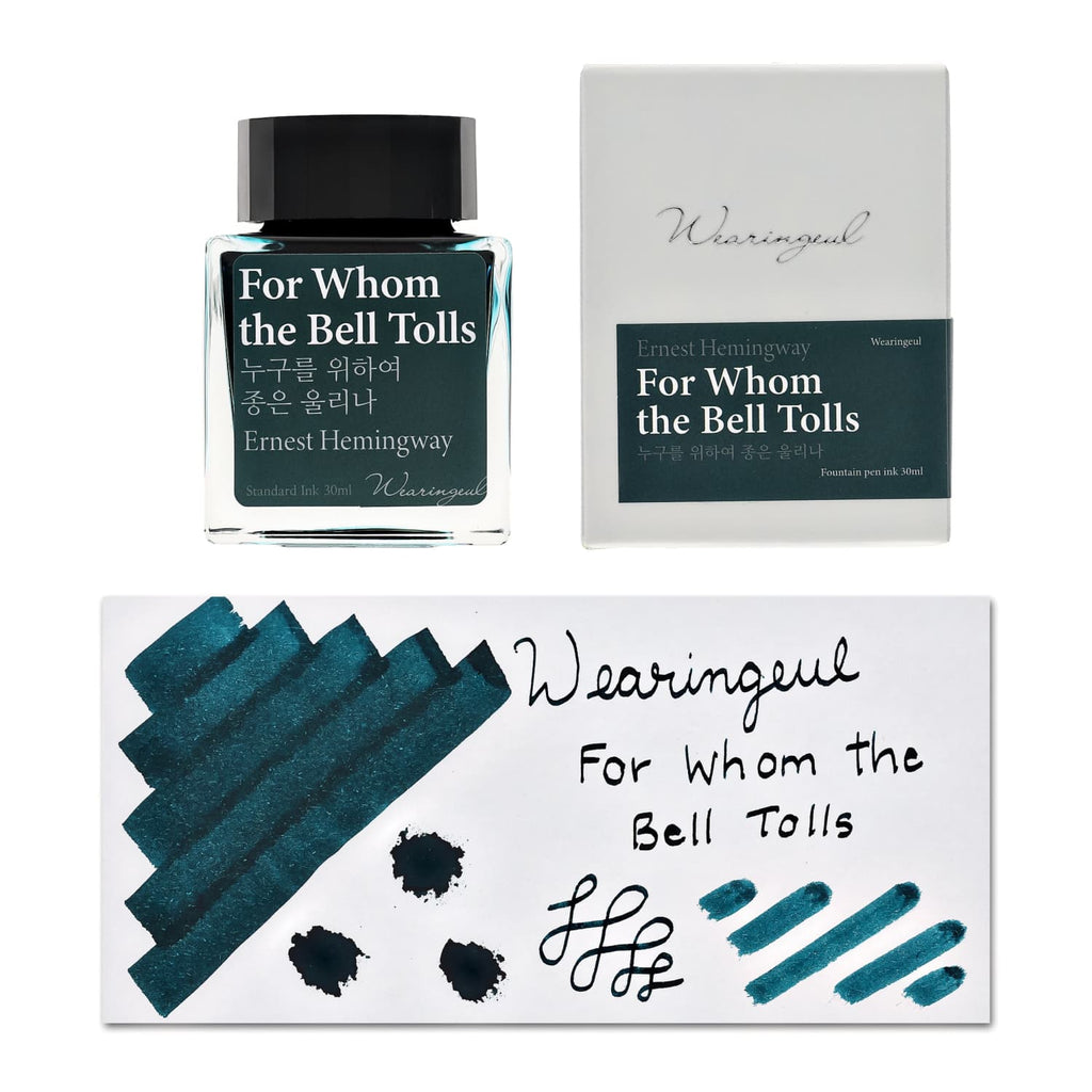 Wearingeul Monthly World Literature Ink in For Whom the Bell Tolls - 3 -  Goldspot Pens